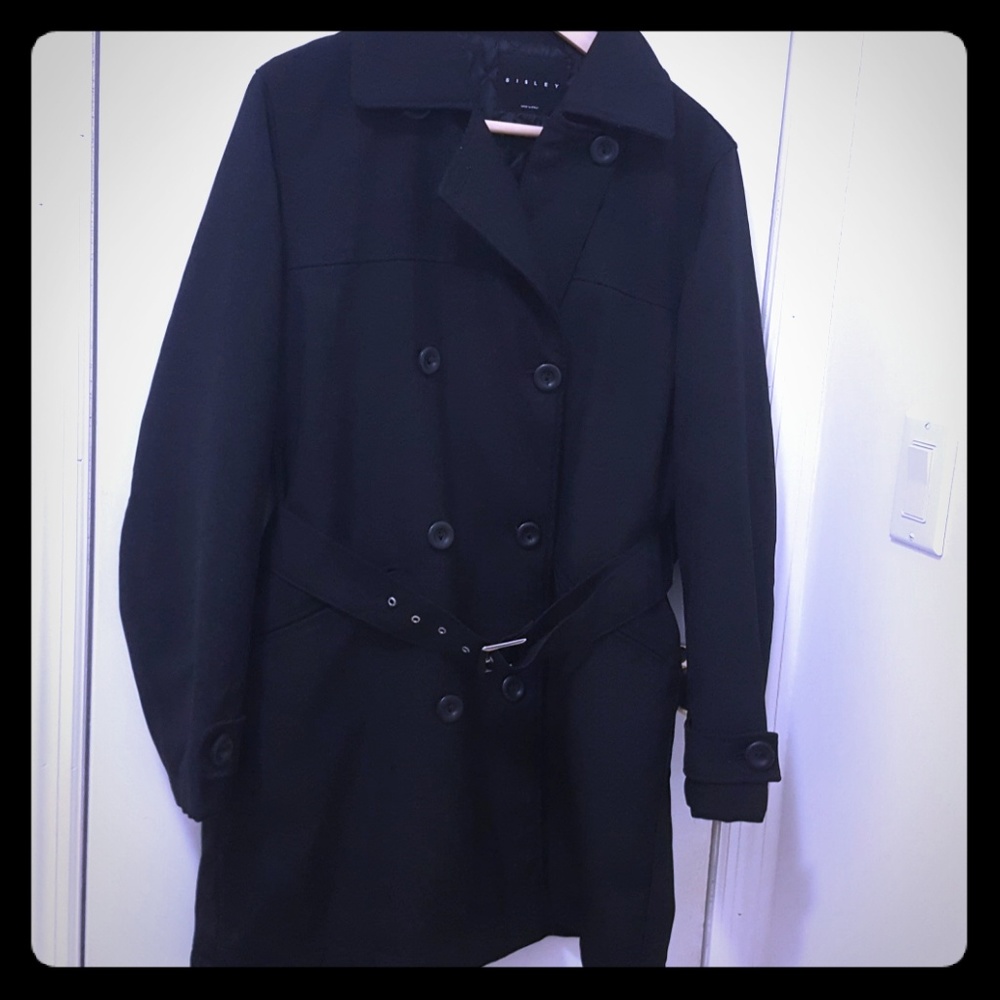 Sisley Classic Trench Coat Made in Italy M